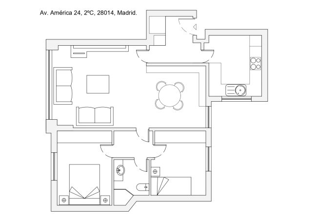 Apartment in Madrid - M (AVA24) Bº Salamanca-Guindalera