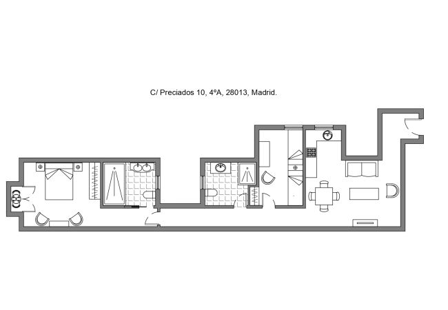 Apartment in Madrid - M (PRE4A) Apto. de diseño Puerta del sol 10